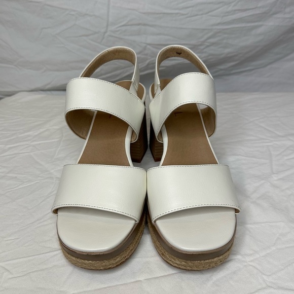 Soul Naturalizers Holly Platform Elegant White Women's Sandals size 9.5M - Picture 3 of 8